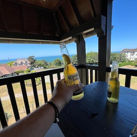 דירות טרוביל-סור-מאר Appart Lumineux Avec Vue Sur Mer A 180 Degres מראה חיצוני תמונה
